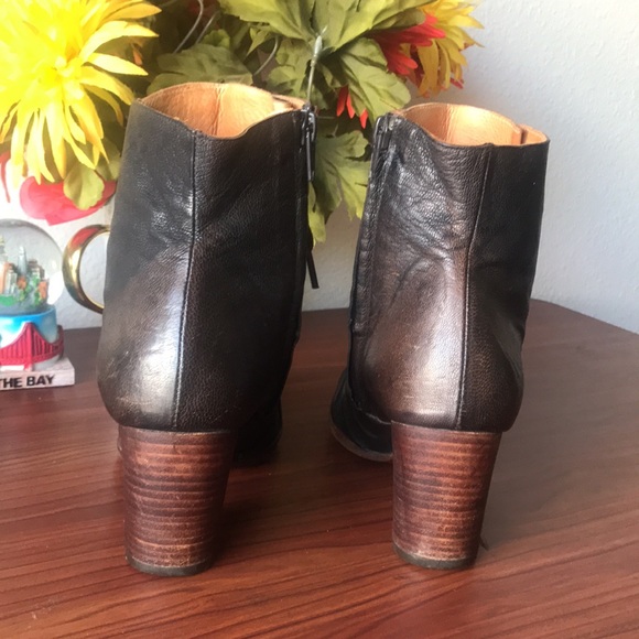 CHIE MIHARA LEATHER HEELED ANKLE BOOTS - Picture 5 of 16